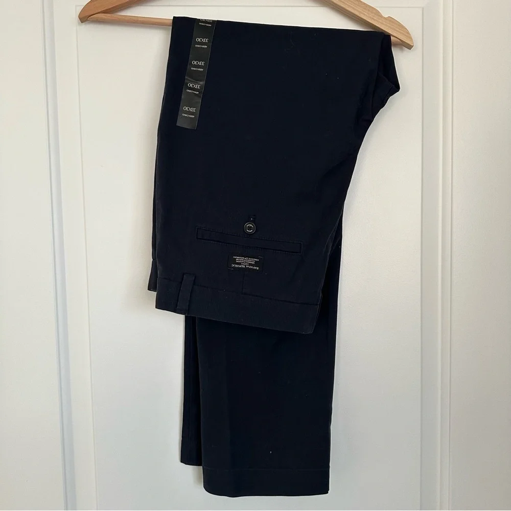 Banana Republic Men's Dark Navy Dress Pants